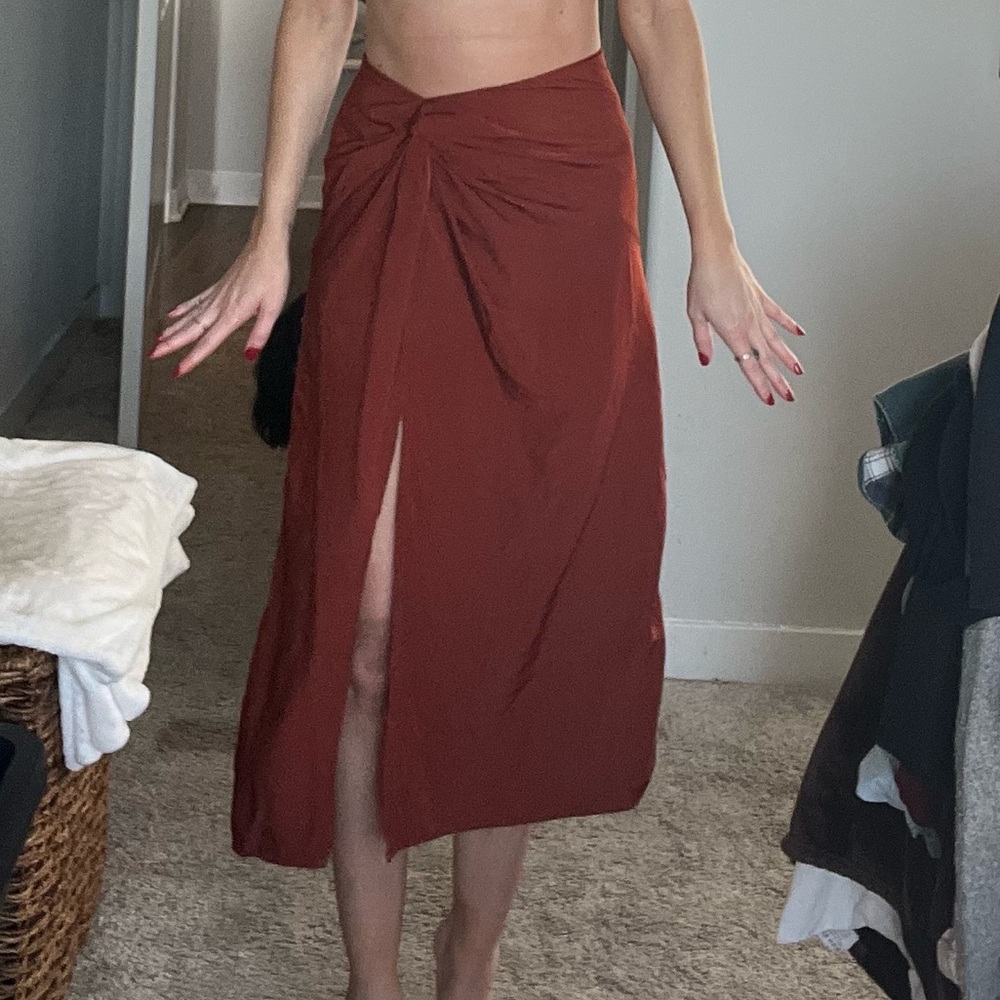Midi skirt! Worn Once from Lulus